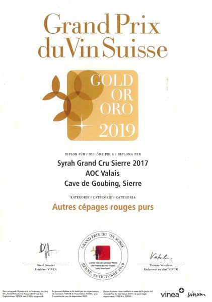 cave goubing boutique vente vin vinothèque ligne sion sierre valais suisse
